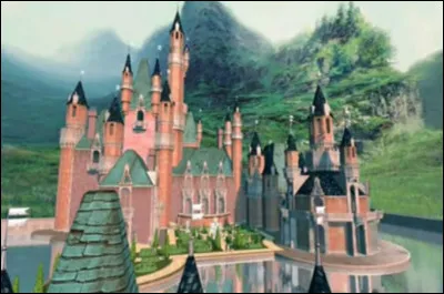 Dans quel film ''Barbie'' figure ce château ?