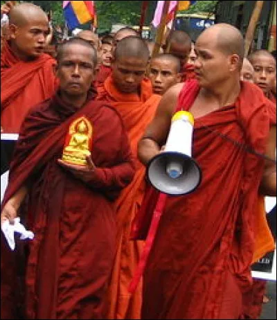 Monde : Comment a-t-on appelé la révolution en Birmanie en 2007 ?