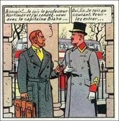 Quel est le nom du club du capitaine Blake à Londres ?