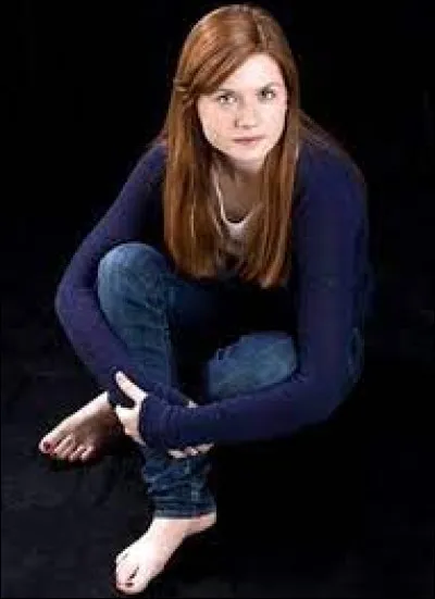 Quel est le nom de cette actrice britannique connue pour avoir incarné Ginny Weasley dans "Harry Potter" ?