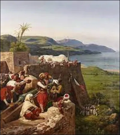 Quel romantique a immortalisé cette victoire française en Algérie dans ce tableau réalisé en 1835, et nommé ''Prise de Bône le 27 mars 1832'' ?