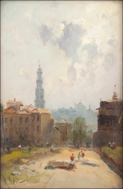 Qui a peint "Vue de Porto" ?