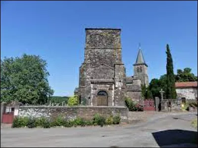 Vous avez sur cette image les deux église Saint-Georges de Saint-Juéry. Village de l'arrondissement de Millau, dans le parc naturel régional des Grands Causses, il se situe dans le département ...