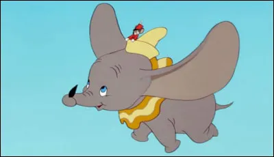 Comment s'appelle cet éléphant, héros des studios Disney ?