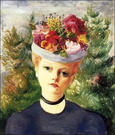 Qui a fait le portrait de "Madame Suzanne au chapeau fleuri" ?