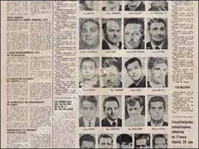 Le 27 décembre 1974, un coup de grisou tue 42 mineurs. C'était à ...