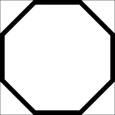 Qu�est-il g&eacute;n&eacute;ralement &eacute;crit sur les panneaux routiers de forme octogonale ?