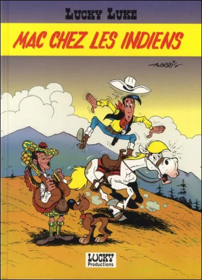Lucky Luke ne croise jamais d'Indiens sur son chemin.