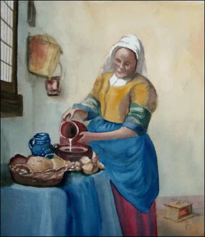 Quel est le nom de ce célèbre tableau de Johannes Vermeer ?
