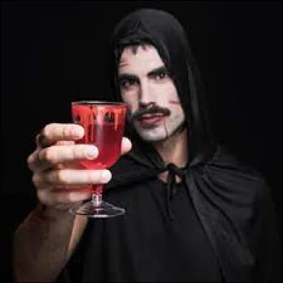 Encore selon la légende, quelle est la boisson favorite des vampires ?