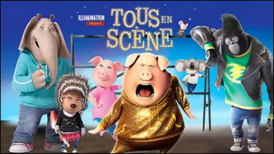 Dans "Tous en scène", quel animal est Johnny ?