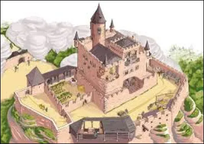 Quel siècle fut celui de l'apogée du château fort ?