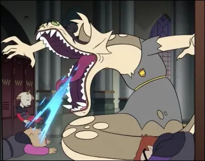 Quelle créature attaque Hexilde et absorbe leur magie ?