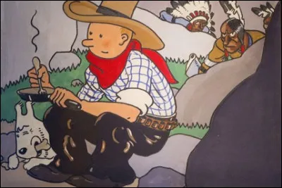 Dans quelle série BD voit-on ce cow-boy se faire réchauffer sa gamelle ?