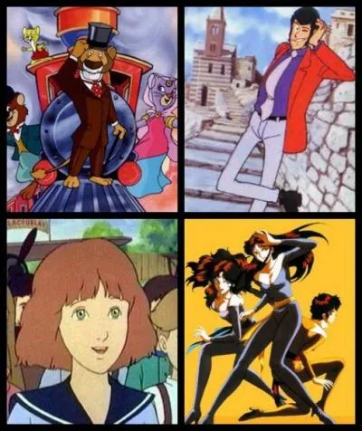 Quel animal, qui se gargarise, est l'emblme de la socit de production Narcisse x 4, spcialise dans la distribution de dessins anims japonais ?