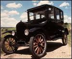 L'une des premières voitures à être construit en série aux Etas-Unis entre 1908 et 1927 ?