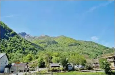 Village de l'arrondissement de Saint-Gaudens, Cier-de-Luchon se situe ...