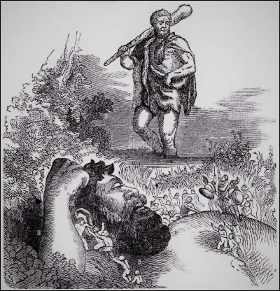 Après son terrible combat contre le géant Antée, Héraclès lors de son repos fut assaillie par des ;