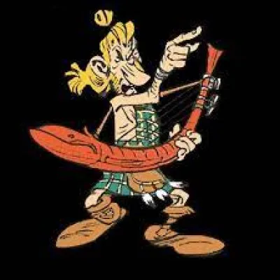 Parlons Astérix, parlons barde.
En voyant Mac Keul, à quel chanteur français est-il associé ?