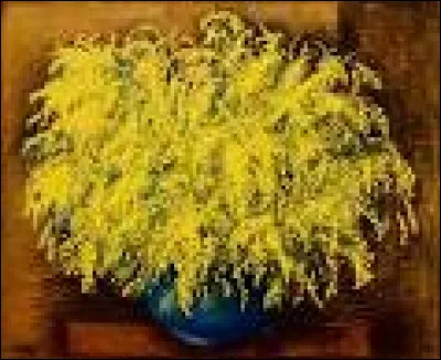 Qui a peint "Mimosas" ?