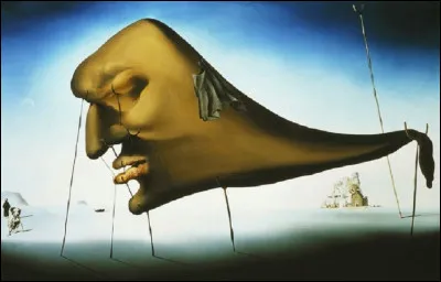 Qui est le peintre espagnol surr&eacute;aliste, auteur de ce tableau intitul&eacute; ''Le Sommeil'' ?