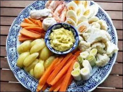 Elle a cuisiné de l'... .