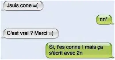 Trouvez la mauvaise formulation !