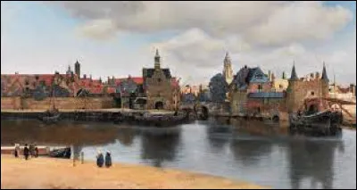 Dans quelle ville le peintre hollandais Johannes Vermeer a-t-il passé quasiment toute son existence ?