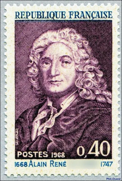 Encore un Breton, natif de Sarzeau (56), qui, s'il ne connut guère la fortune, fut par son théâtre l'un des inventeurs de ce que l'on appelera "le vaudeville". Quel est son nom ?