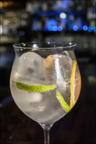 James préférera un gin tonic ! Qui va nous aider ? Que va-t-on ajouter au gin ?