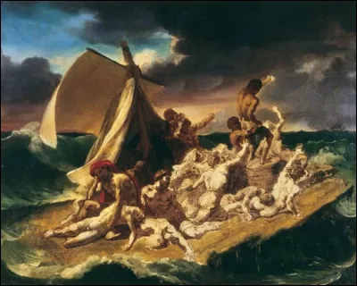 Ce tableau, peint à l'huile, du mouvement romantique est de Géricault, mais quel est son titre ?