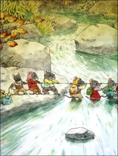 Nous allons faire une dictée à trous, c'est très bien vu sur le site ! Complétez ce vers célèbre : "C'est un trou de verdure où..... une rivière" :