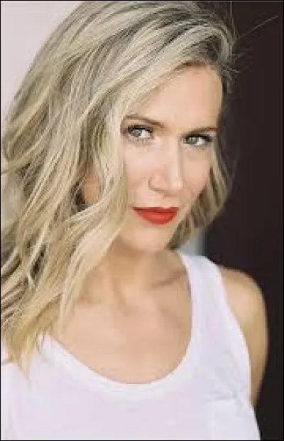 Quel est le nom de cette actrice ?
