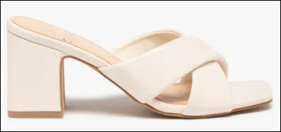 Quelle est cette chaussure légère d'intérieur ou d'extérieur avec un talon qui laisse l'arrière du pied découvert ?