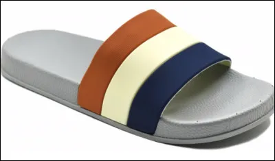 Quelle est cette chaussure légère, sans talon avec une lanière d'empeigne ?