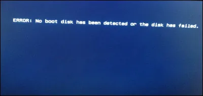 Que signifie ce message ?