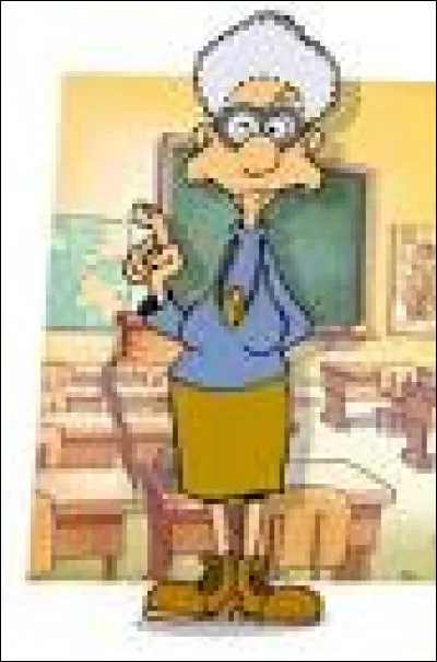 Comment s'appelle la maîtresse ?