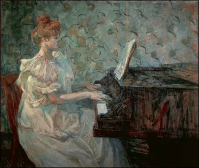 Qui a peint "Madame Misia Natanson au piano" ?