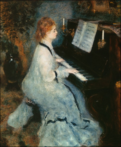 Qui a peint "Femme au piano" ?