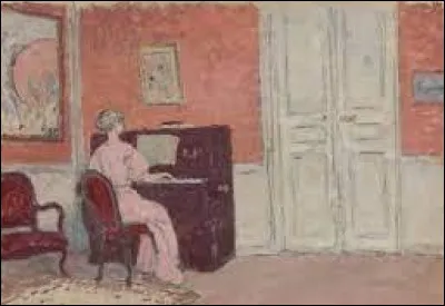 Qui a peint "Femme au piano" ?