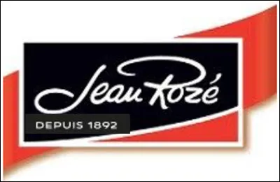 Que produit la marque française Jean Rozé ?