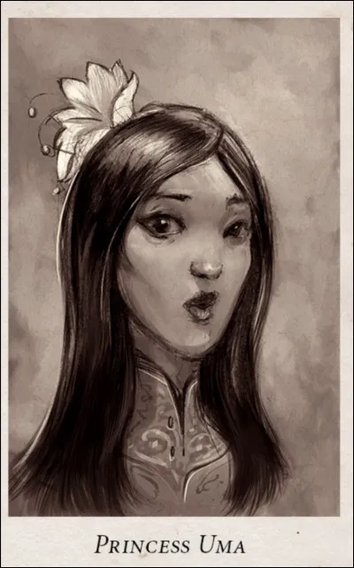 Uma : en quoi se transforme-t-elle dans la caverne du génie ?