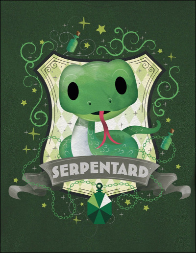 Elle est à Serpentard.