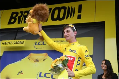 Combien de jours Giulio Ciccone a-t-il eu le maillot jaune ?