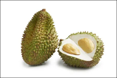 Quel est ce fruit d'Asie du Sud-Est, dont l'odeur et le goût sont très forts ?