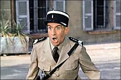 En 1964, sort le premier film de la série "Le Gendarme de Saint-Tropez".
Quel rôle endosse De Funès pour ce film ?