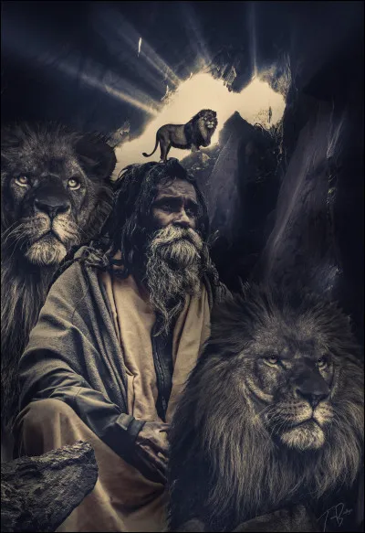 Prophète jeté dans la fosse aux lions par deux rois perses la première fois sous Darius II la deuxième fois quelques années plus tard sous Cyrus le jeune. Jamais les fauves s'attaqueront à lui. Qui est-il ?