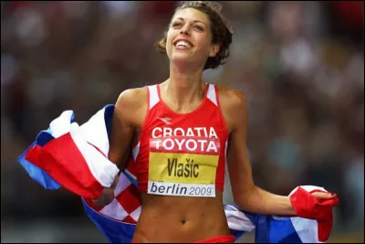 Quel est le prénom de l'athlète croate Vlasic, spécialiste du saut en hauteur ?