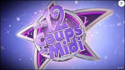 Qui anime le jeu télévisé "Les Douze Coups de midi" sur TF1 ?
