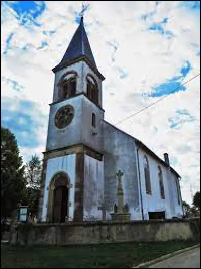 Commune de l'arrondissement de Sarreguemines, Kirviller se situe dans le d&eacute;partement ...